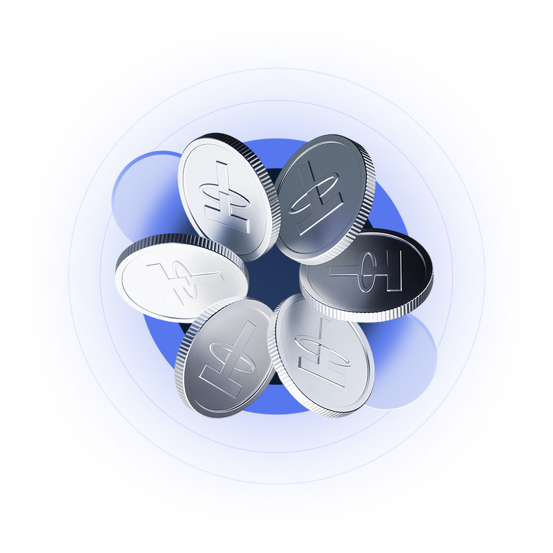 Coins illustration